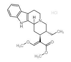 CORYNANTHEINE, DIHYDRO-CHYDROCHLORIDE Structure