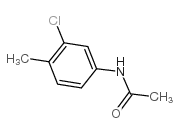 N-Acetyl-3-chloro-4-methylaniline Structure