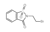8-(2-bromoethyl)-9,9-dioxo-9$l^{6}-thia-8-azabicyclo[4.3.0]nona-1,3,5-trien-7-one structure