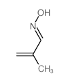 2-Propenal, 2-methyl-,oxime Structure