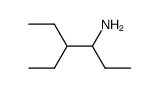 1,2-Diethylbutylamin Structure