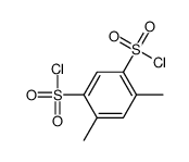 4,6-dimethylbenzene-1,3-disulfonyl chloride结构式