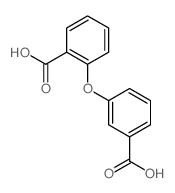 Benzoic acid,2-(3-carboxyphenoxy)-结构式