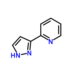 3-(2-pyridyl)pyrazole Structure