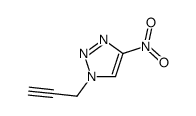 1H-1,2,3-Triazole,4-nitro-1-(2-propynyl)-(9CI) Structure