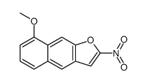 8-methoxy-2-nitrobenzo[f][1]benzofuran Structure