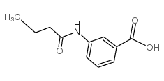 3-(丁基氨基)苯甲酸结构式
