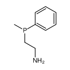 2-[methyl(phenyl)phosphanyl]ethanamine结构式