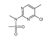 N-(4-Chloro-5-Methyl-pyrimidin-2-yl)-N-Methyl-Methanesulfonamide结构式