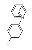 Benzenamine,4-chloro-N-(phenylmethylene)- Structure