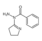 N-(3,4-dihydro-2H-pyrrol-5-yl)benzohydrazide结构式