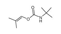 2-methylprop-1-en-1-yltert-butylcarbamate结构式