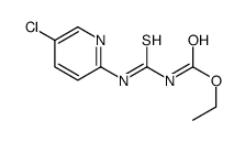 ethyl [(5-chloro-2-pyridinyl)amino]carbothioylcarbamate structure