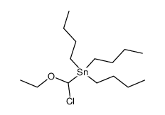 l'α-chloro α-ethoxymethyltributyletain结构式