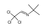N-(2,2,2-Trichloroethylidene)-t-butylamine结构式