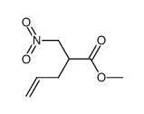 (RS)-2-allyl-3-nitropropanoic acid methyl ester结构式