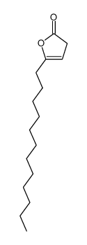 5-n-dodecyl-2(3H)-furanone结构式