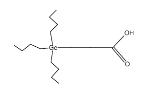 3-(tributylgermyl)propionic acid Structure