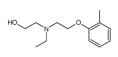 2-[ethyl-(2-o-tolyloxy-ethyl)-amino]-ethanol结构式