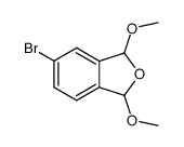 5-bromo-1,3-dimethoxy-phthalan结构式