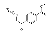 methyl 4-(2-azidoacetyl)benzoate结构式