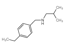 N-[(4-ethylphenyl)methyl]-2-methylpropan-1-amine结构式