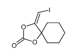 4-[1-iodometh-(E)-ylidene]-1,3-dioxaspiro[4.5]decan-2-one Structure