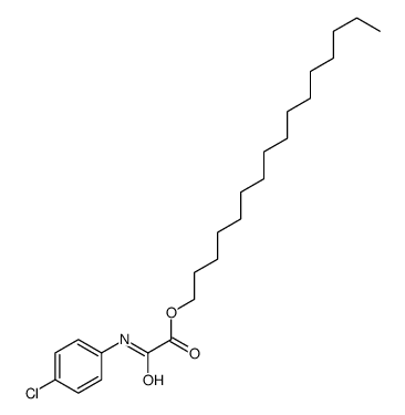 hexadecyl 2-(4-chloroanilino)-2-oxoacetate结构式