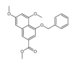 Methyl 4-(benzyloxy)-5,7-dimethoxy-2-naphthoate Structure