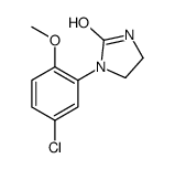 1-(5-chloro-2-methoxyphenyl)imidazolidin-2-one结构式