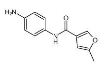 N-(4-aminophenyl)-5-methylfuran-3-carboxamide Structure