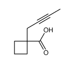 Cyclobutanecarboxylic acid, 1-(2-butynyl)- (9CI) picture