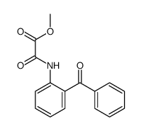 methyl 2-(2-benzoylanilino)-2-oxoacetate结构式