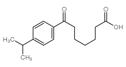 7-(4-ISOPROPYLPHENYL)-7-OXOHEPTANOIC ACID结构式