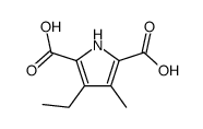 3-ethyl-4-methyl-1H-pyrrole-2,5-dicarboxylic acid Structure