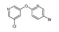 3-(5-bromopyridin-2-yl)oxy-5-chloropyridine Structure