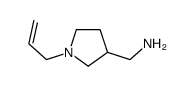1-(1-Allyl-3-pyrrolidinyl)methanamine Structure