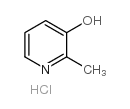 3-羟基-2-甲基吡啶结构式
