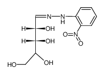 D-erythro-[2]pentulose-(2-nitro-phenylhydrazone) Structure