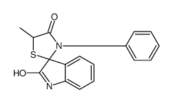 5-methyl-3-phenylspiro[1,3-thiazolidine-2,3'-1H-indole]-2',4-dione Structure