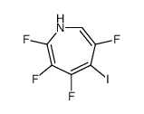 2,3,4,6-tetrafluoro-5-iodo-1H-azepine Structure