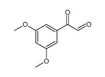 Benzeneacetaldehyde, 3,5-dimethoxy-α-oxo结构式