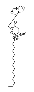 4-(1H,3H,5H-oxazolo[3,4-c]oxazol-7a(7H)-ylmethyl) hydrogen 2-octadec-2-enylsuccinate picture