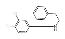 3,4-Dichloro-N-phenethylaniline结构式