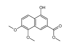 Methyl 4-hydroxy-7,8-dimethoxy-2-naphthoate Structure