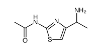 Acetamide, N-[4-(1-aminoethyl)-2-thiazolyl]结构式