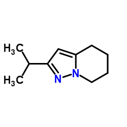 Pyrazolo[1,5-a]pyridine, 4,5,6,7-tetrahydro-2-(1-methylethyl)- (9CI) structure