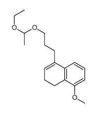 4-[3-(1-ethoxyethoxy)propyl]-8-methoxy-1,2-dihydronaphthalene Structure