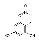 4-[(E)-2-Nitrovinyl]-1,3-benzenediol Structure