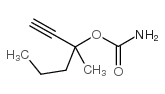 1-Hexyn-3-ol,3-methyl-,carbamate(9CI) Structure